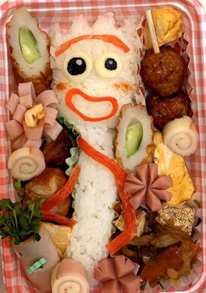 キャラ弁トイストーリーフォーキー-レシピのメイン写真