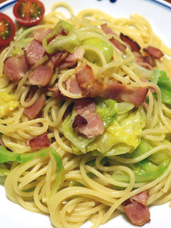 簡単!春キャベツとベーコンのパスタ-レシピのメイン写真