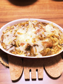 カレーうどんドリア-レシピのメイン写真