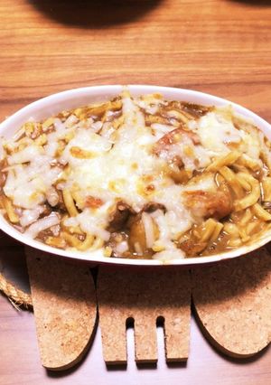 カレーうどんドリア-レシピのメイン写真