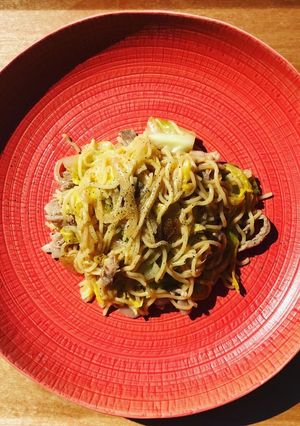 【簡単】春キャベツの塩レモン焼きそば-レシピのメイン写真