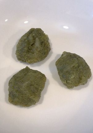 レンジで、抹茶生チョコ入り、抹茶チョコ餅-レシピのメイン写真