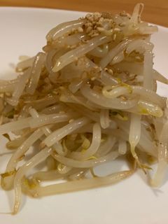 電子レンジとダシダで!もやしナムル!-レシピのメイン写真