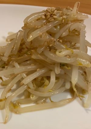 電子レンジとダシダで！もやしナムル！-レシピのメイン写真