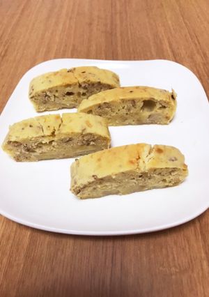 スーパー大麦入り簡単バナナケーキ-レシピのメイン写真