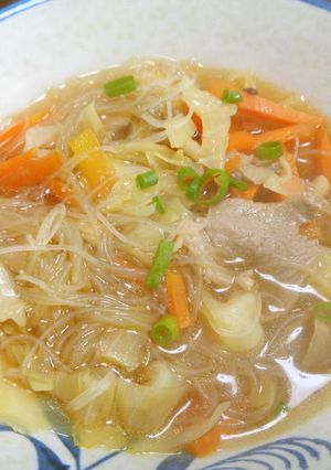 汁ビーフン-レシピのメイン写真