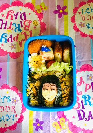 簡単　キャラ弁　鬼滅の刃12-レシピのメイン写真