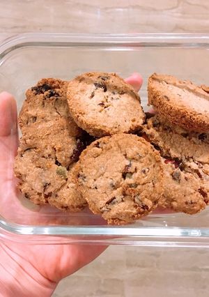 ヴィーガン　デーツ入りさくさくクッキー-レシピのメイン写真