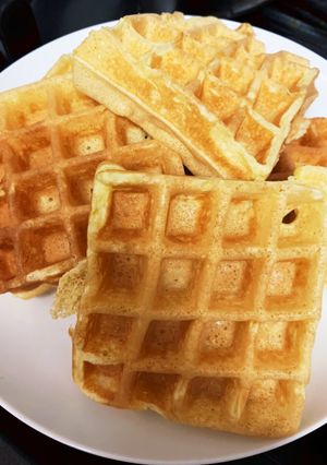 アメリカンワッフル-レシピのメイン写真