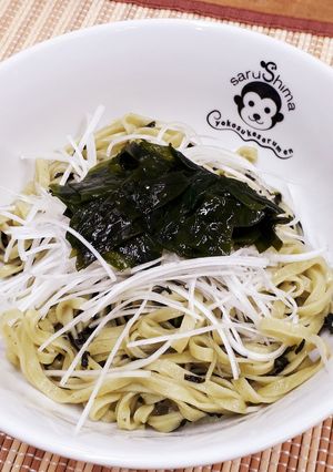 海苔まぜ猿麺(乾麺)-レシピのメイン写真