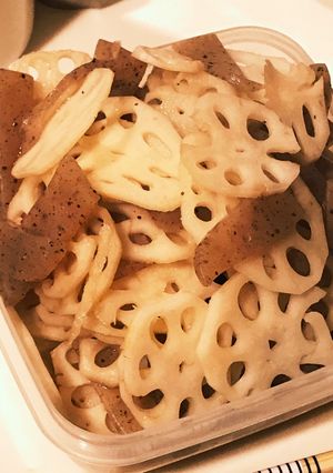 洋風レンコンきんぴら-レシピのメイン写真