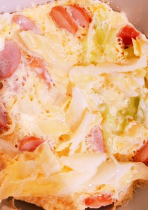 レンジで手抜きオムレツ風-レシピのメイン写真