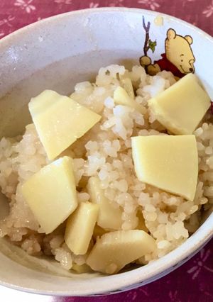 追い醤油が旨い♪たけのこごはん-レシピのメイン写真