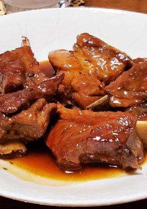 照りてり☆豚スペアリブのやわらか煮-レシピのメイン写真
