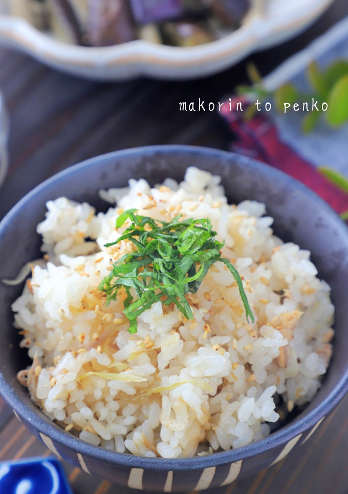 驚く美味しさ！ツナとみょうがの炊き込ご飯-レシピのメイン写真