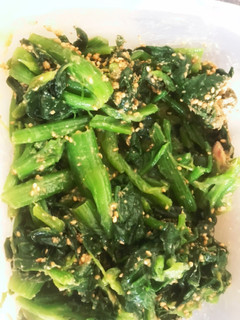 ほうれん草みそ胡麻和え-レシピのメイン写真