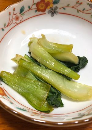 チンゲン菜の甘辛煮-レシピのメイン写真