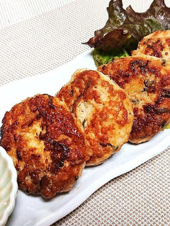 豆腐で柔らか鶏つくねの照り焼き-レシピのメイン写真