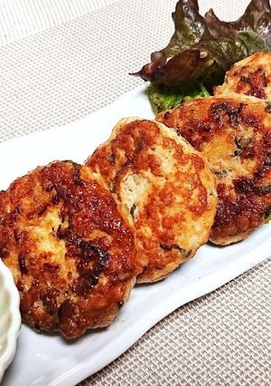 豆腐で柔らか鶏つくねの照り焼き-レシピのメイン写真