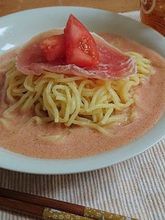 トマト冷やしラーメン-レシピのメイン写真