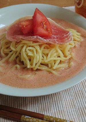 トマト冷やしラーメン-レシピのメイン写真