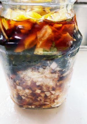 新玉ねぎとポン酢で簡単ドレッシング-レシピのメイン写真