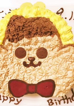 カネオくんのキャラケーキ-レシピのメイン写真