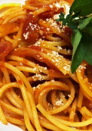 トマト缶で簡単パスタ-レシピのメイン写真