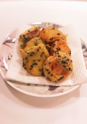 ❁さつまいもとにんじんの天ぷら❁-レシピのメイン写真