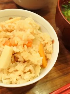 春を感じるたけのこご飯-レシピのメイン写真