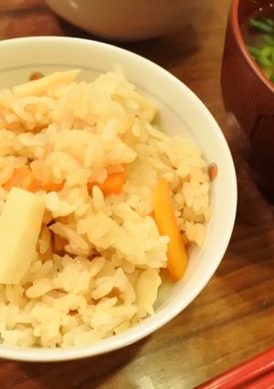 春を感じるたけのこご飯-レシピのメイン写真