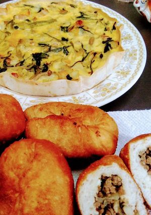 キッシュとピロシキの休日ランチ-レシピのメイン写真