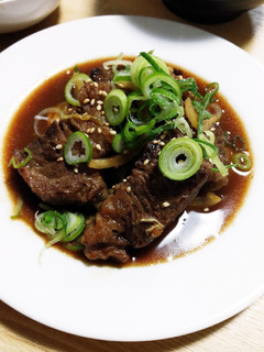 牛肉の甘辛ニンニク焼き-レシピのメイン写真