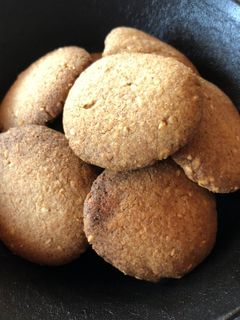 ヘルシー おから 胡麻クッキー-レシピのメイン写真
