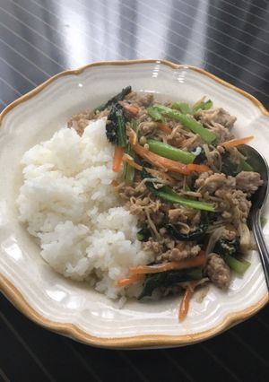 材料4つで作る栄養満点☆ビビンバ風レシピ-レシピのメイン写真