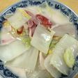 白菜とカニカマのミルク煮