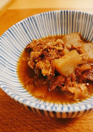 ★圧力鍋で簡単！牛すじ煮込み-レシピのメイン写真