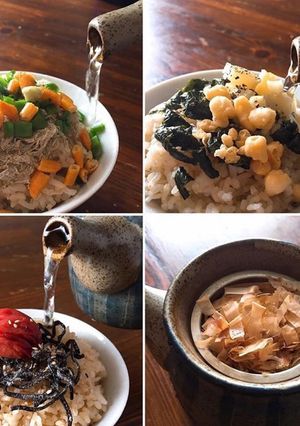 朝ごはん＆呑みの〆に…ダシ茶漬け3種-レシピのメイン写真