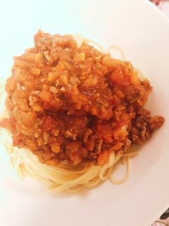 作り置きできる!野菜たっぷりミートソース-レシピのメイン写真