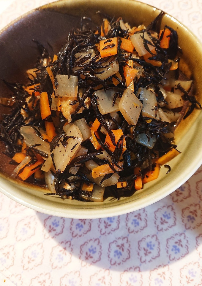 我が家のひじきの煮物-レシピのメイン写真