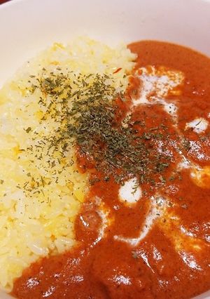 ダイソーのスパイスdeバターチキンカレー-レシピのメイン写真