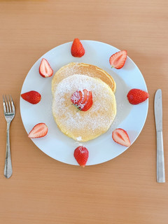 HMで!フワッフワパンケーキ-レシピのメイン写真