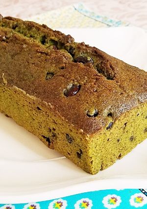 簡単❣濃厚抹茶大納言パウンドケーキ-レシピのメイン写真