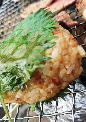 BBQ ☆キャンプ飯 焼おにぎり-レシピのメイン写真