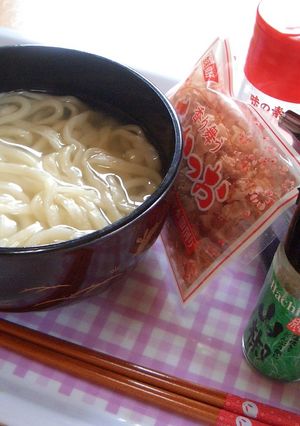 吉田名物-湯もりうどん-(・ω・)/-レシピのメイン写真