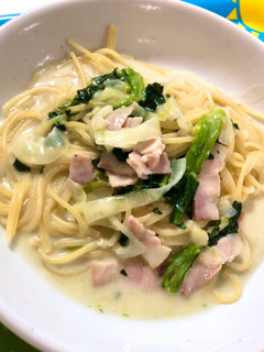 牛乳で作る簡単クリームパスタ-レシピのメイン写真