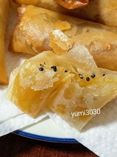 さつま芋☆春巻-レシピのメイン写真