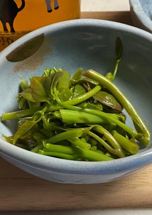 ムベの新芽の三杯酢-レシピのメイン写真