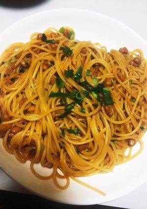節約たぬきパスタ。和風パスタ-レシピのメイン写真