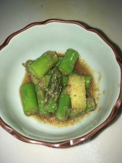 アスパラのごま和え-レシピのメイン写真
